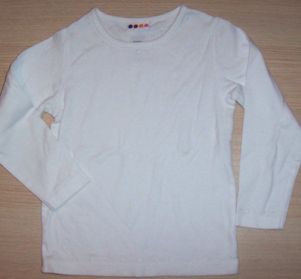 Witte Gymboree longsleeve maat 104 NIEUW (4963), Meisje, Gymboree, Nieuw, Ophalen of Verzenden