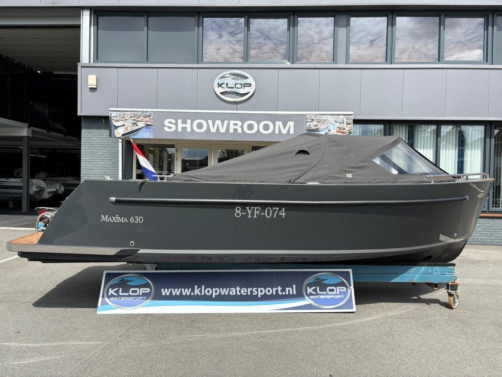 Maxima 630 met Honda 60 pk!, Ophalen, 60 pk, Tender, Gebruikt
