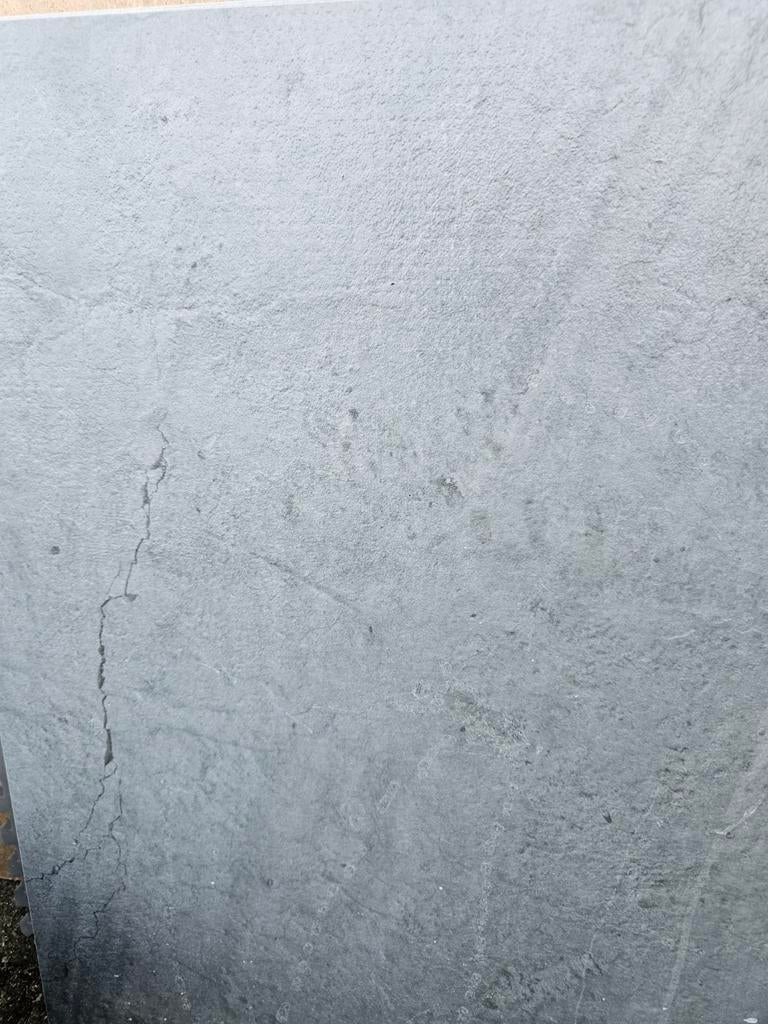 4 Grijze Badkamertegels 60x60 cm, Ophalen, 60 cm of meer, Nieuw, Minder dan 5 m²