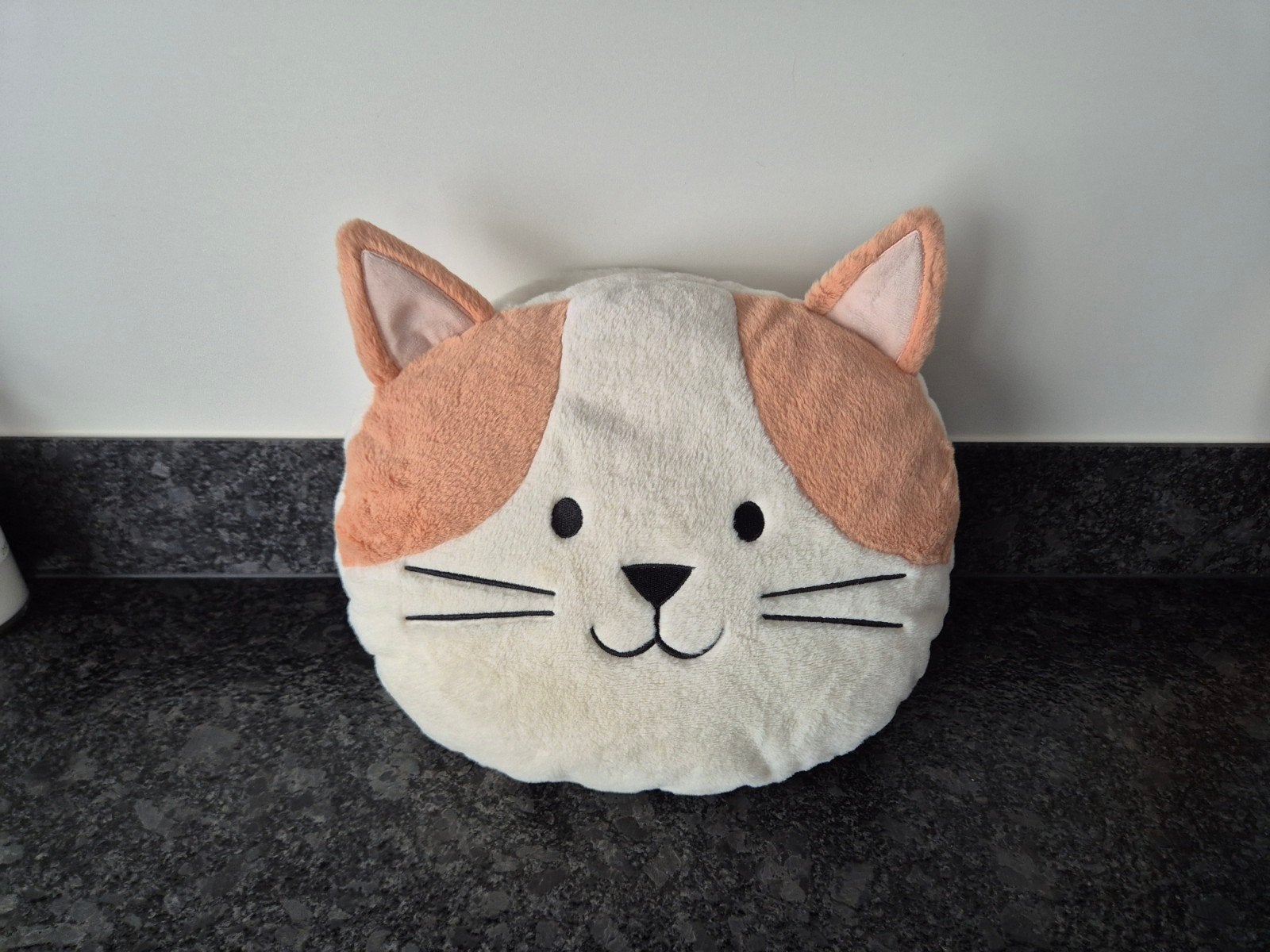 HEMA - Knuffel Kussen Poes, Ophalen of Verzenden, Wit