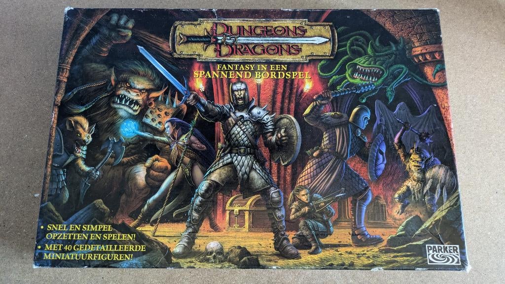 Dungeons & Dragons Fantasy in een spannend bordspel Box, Ophalen of Verzenden