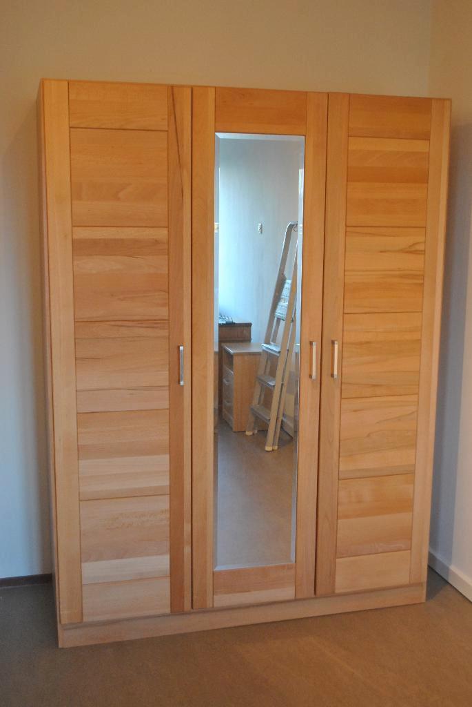 Kledingkast, 3 deurs, hout, Mobel-store 24, Huis en Inrichting, Kasten | Kledingkasten, Gebruikt, 150 tot 200 cm, 150 tot 200 cm