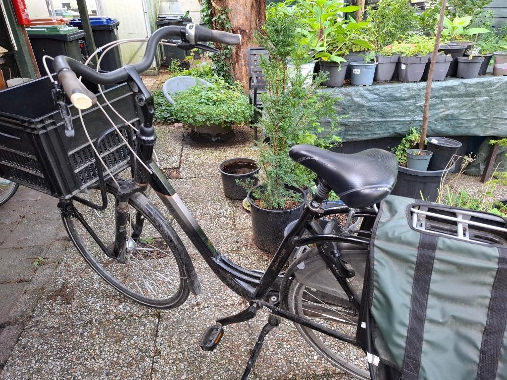 moederfiets sparta, Fietsen en Brommers, Fietsen | Dames | Moederfietsen, Ophalen, 2 zitjes, Sparta, Gebruikt