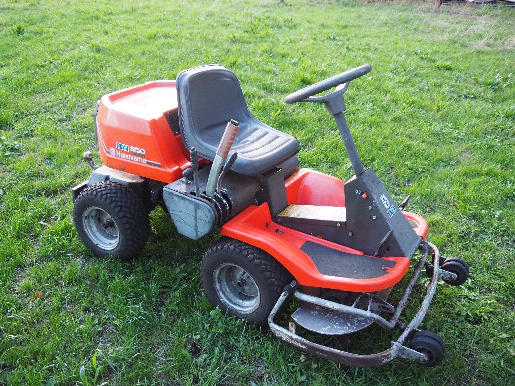 Husqvarna Rider 850 zitmaaier, Tuin en Terras, Grasmaaiers, Ophalen, Cirkelmaaier, Gebruikt, Versnellingen