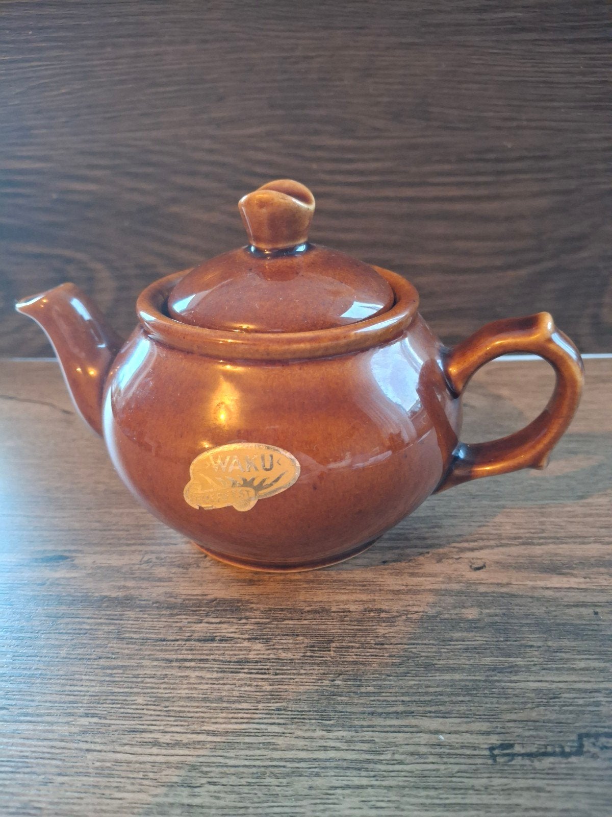 vintage Waku Feuerfest theepot, gemaakt in West-Duitsland., Ophalen of Verzenden, Huis en Inrichting