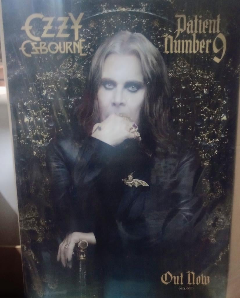 Ozzy Osbourne - Patient Number 9   poster, Ophalen of Verzenden, Zo goed als nieuw, A1 t/m A3, Muziek