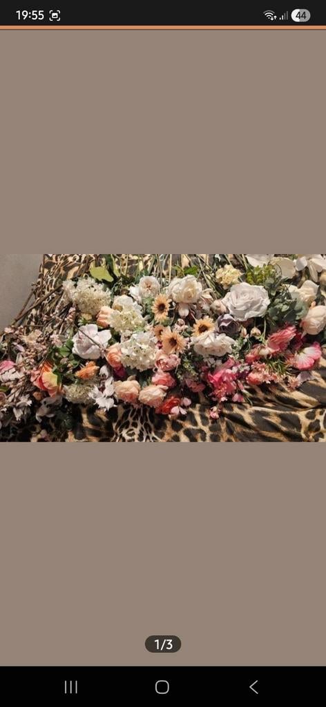 Kunstbloemen, Huis en Inrichting, Woonaccessoires | Droogbloemen, Ophalen of Verzenden, Zo goed als nieuw