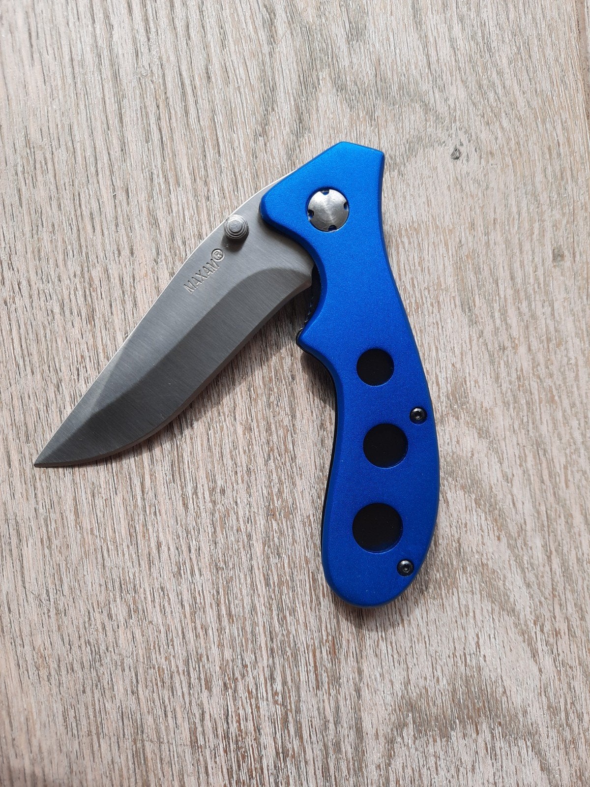 Alu zakmes blauw, Verzenden, Overige soorten, Azië, Mes of Dolk