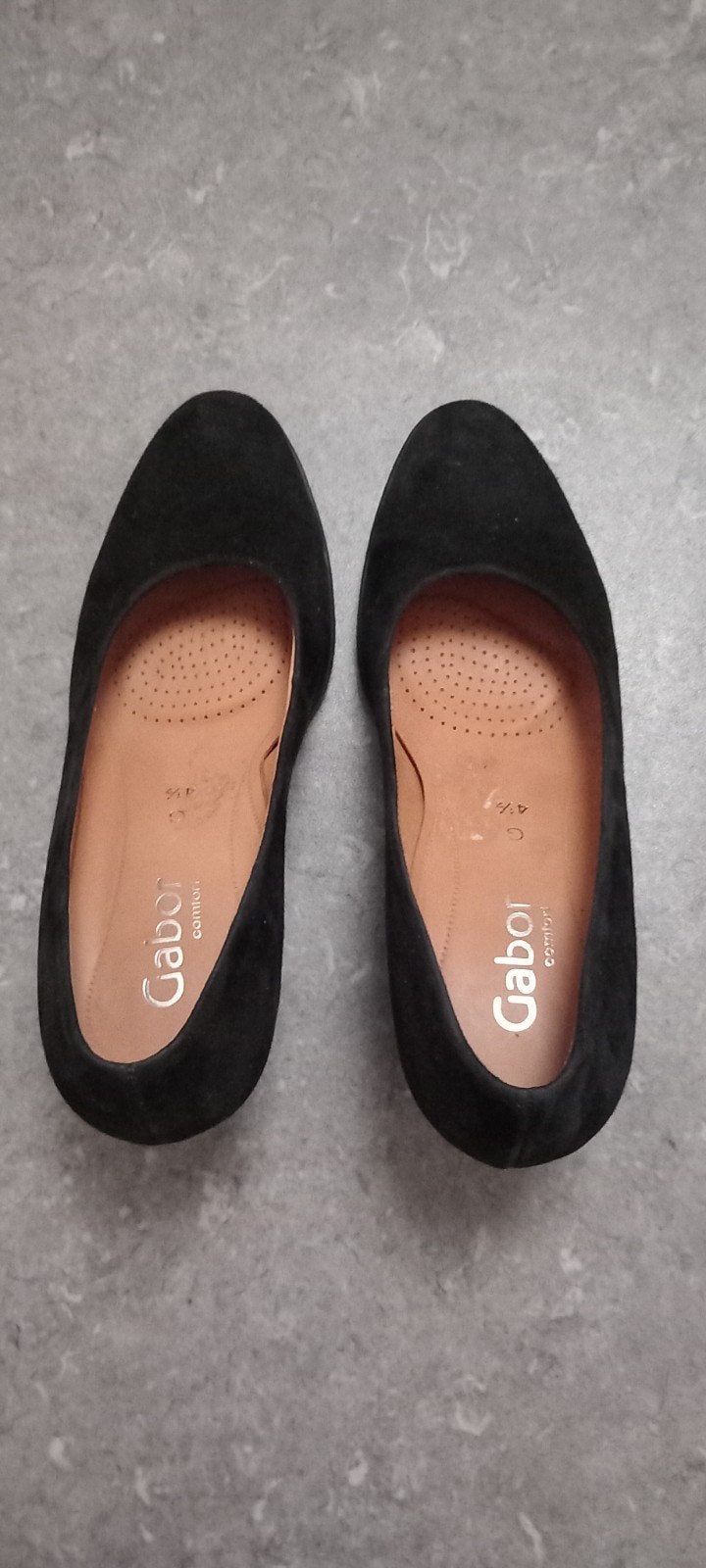 Gabor comfort pumps Zwart 37.5, Ophalen of Verzenden, Zo goed als nieuw, Zwart
