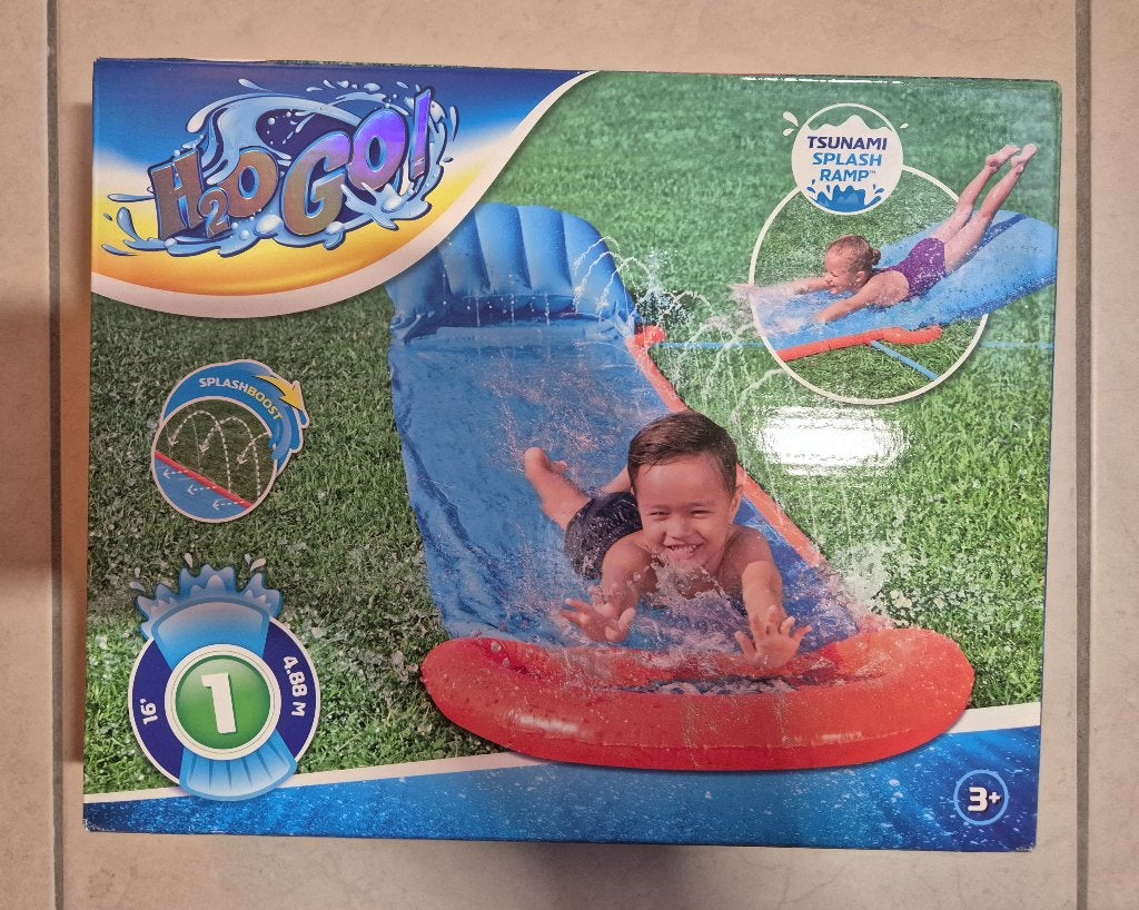 Bestway Opblaasbare Waterglijbaan 4,88 m, nieuw in verp, Ophalen of Verzenden, Nieuw