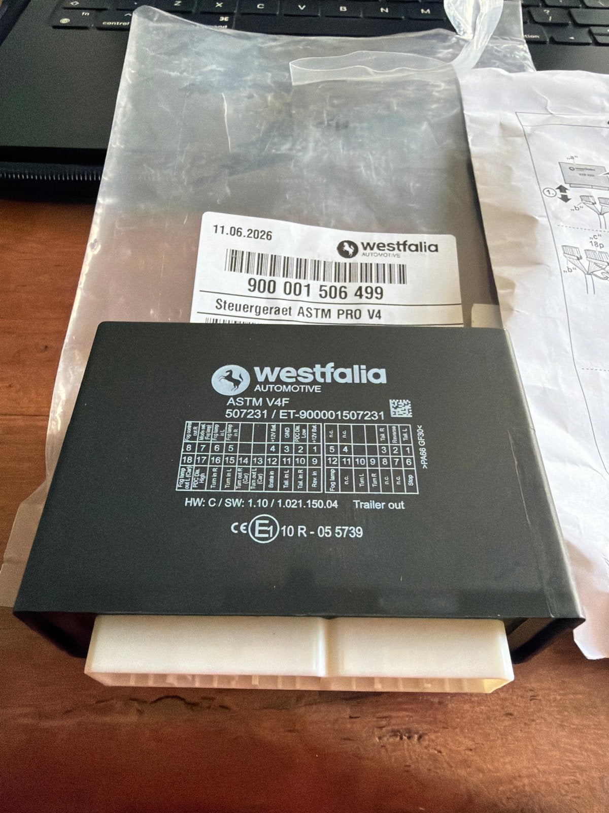 Westfalia trekhaak module Steueregeraet ASTM PRO V4 (NIEUW), Ophalen of Verzenden, Nieuw, Universele onderdelen