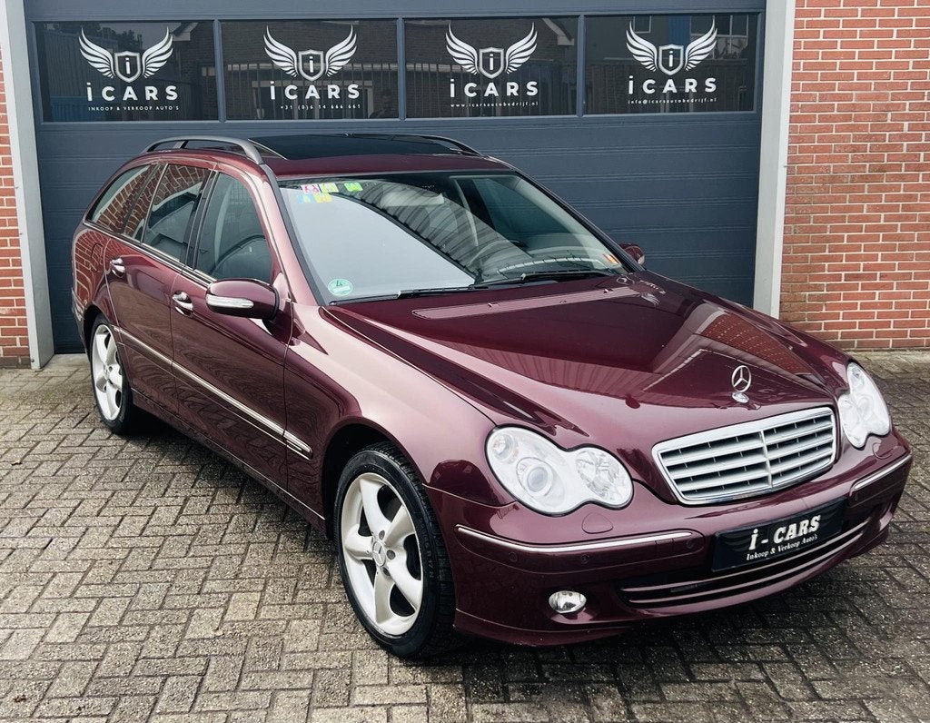 Mercedes-Benz C-klasse Combi 280 Elegance 4-Matic Xenon Navi, Automaat, Stof, Met garantie (alle), Vierwielaandrijving