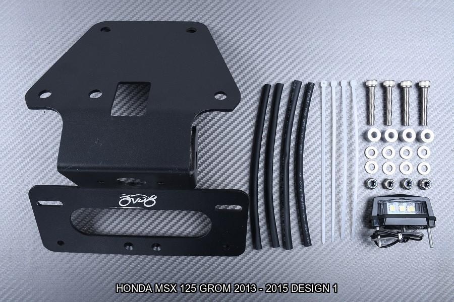 AVDB Korte Kentekenplaathouder HONDA MSX 125 GROM 2013 2015, Motoren, Ophalen of Verzenden, Nieuw