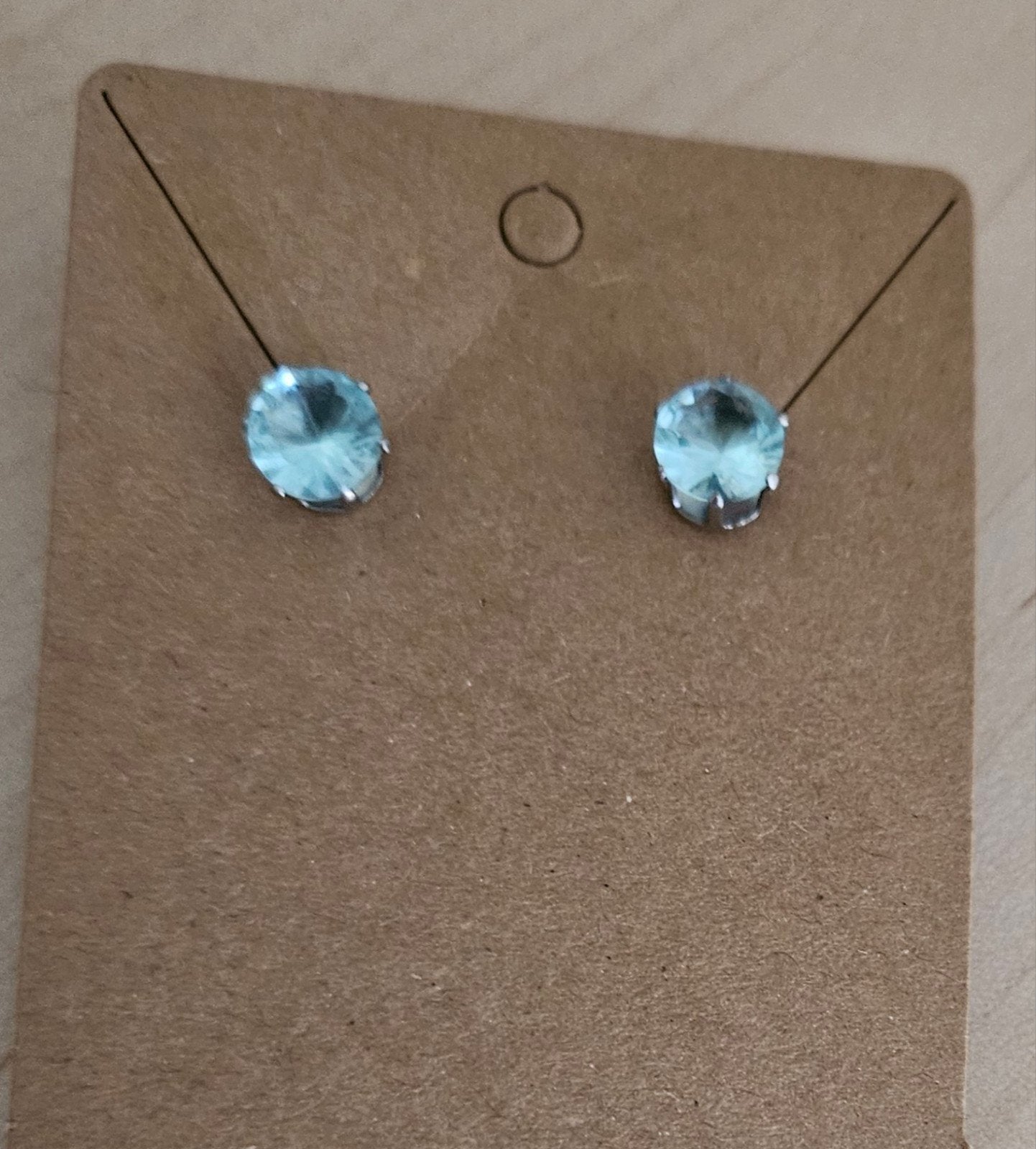 oorknopjes, Ophalen of Verzenden, Nieuw, Blauw, Overige materialen