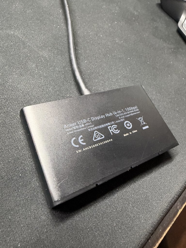 Foto 4 van Anker A8340GA1 4K USB-C Display Hub (4-in-1)