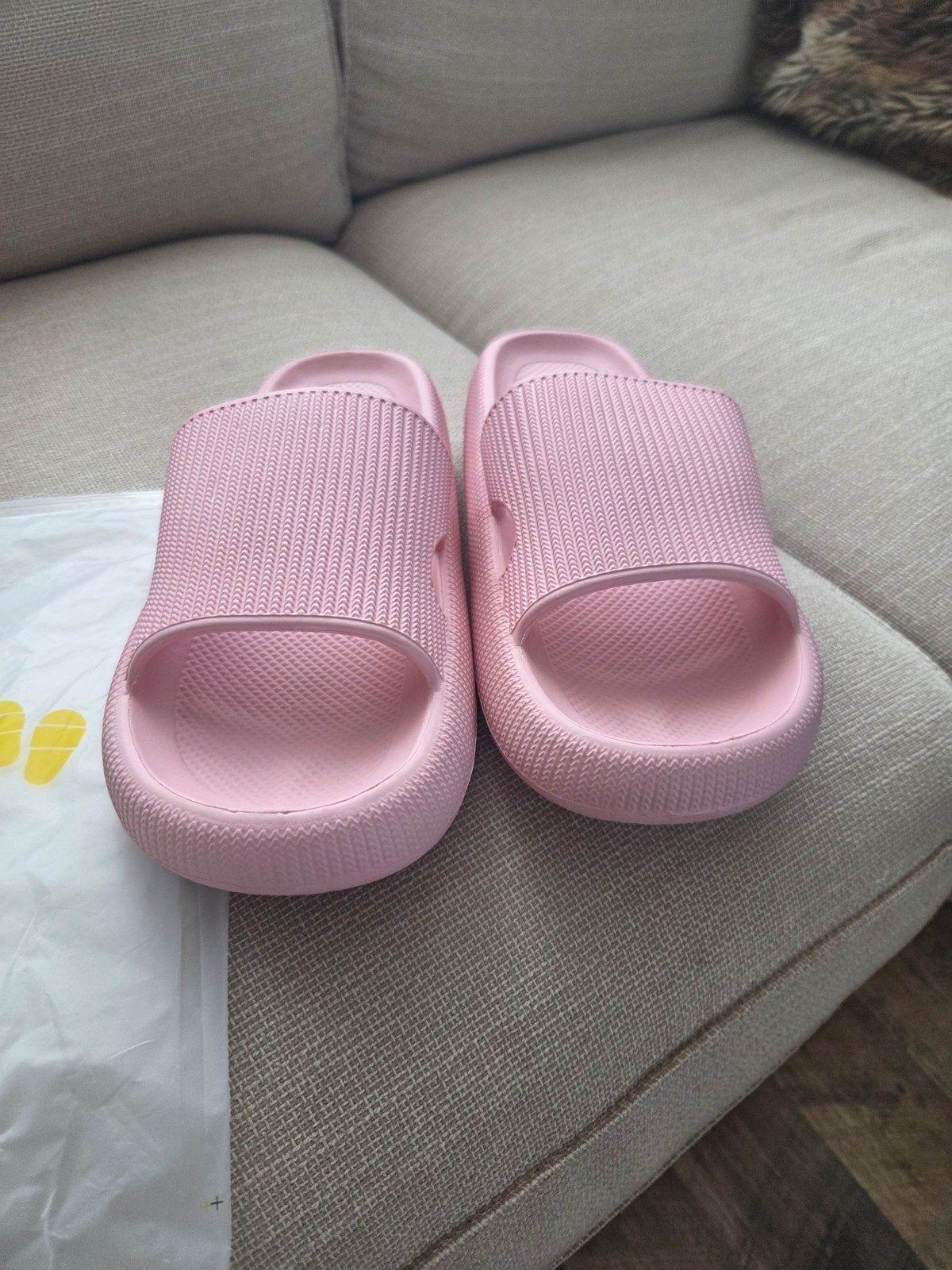 Happy Flops Roze Slippers, Ophalen of Verzenden, Nieuw, Roze