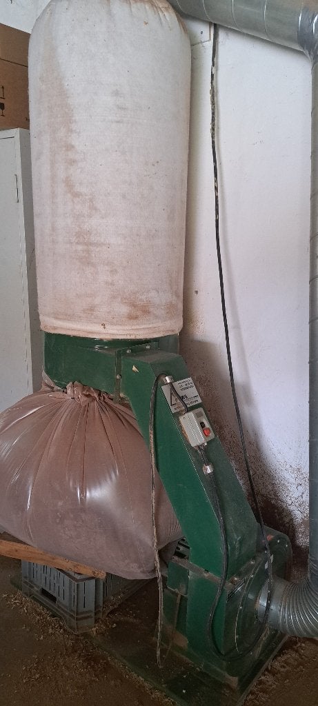 Afzuiging zaagmachine, Ophalen, Gebruikt