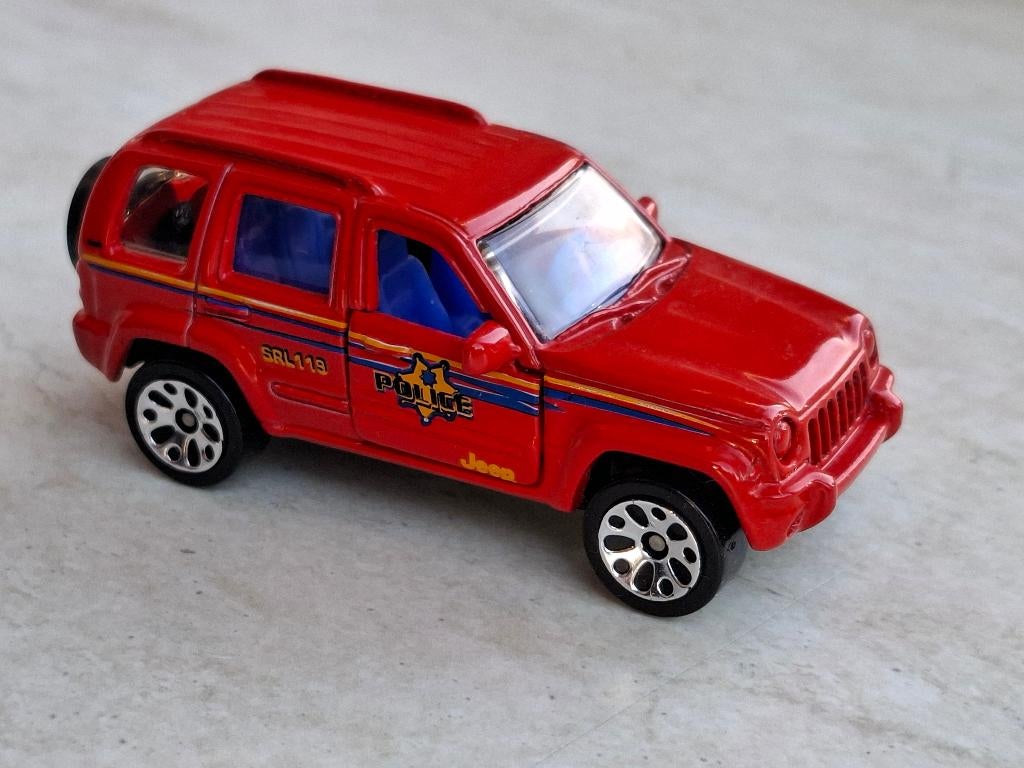 Jeep Liberty van Matchbox 1/62 police, Ophalen of Verzenden, Nieuw, Auto