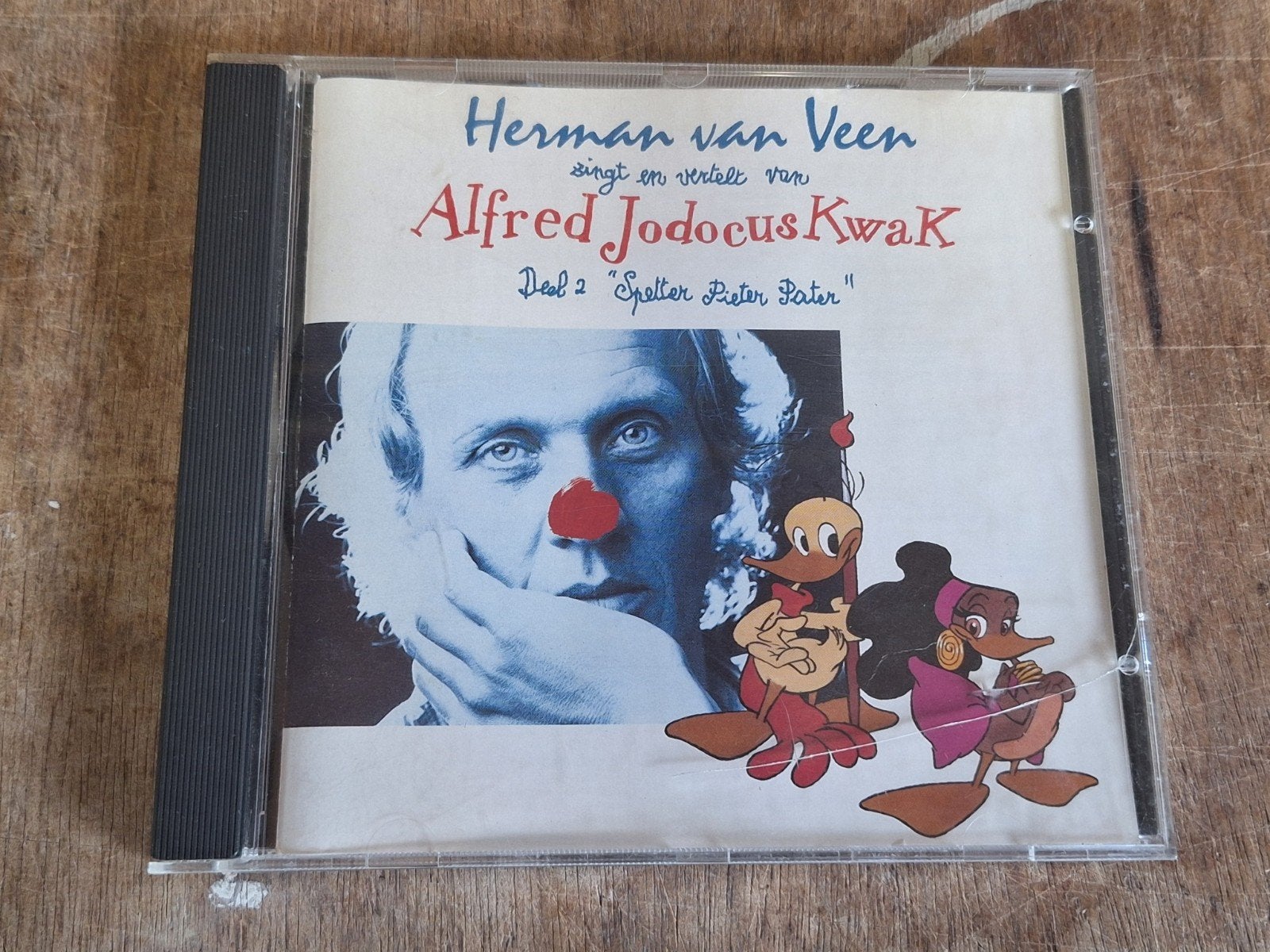 Herman van Veen 1991 - Alfred Jodocus Kwak Deel 2 CD, Inclusief boekje, Gebruikt, 3 tot 5 jaar, Ophalen of Verzenden