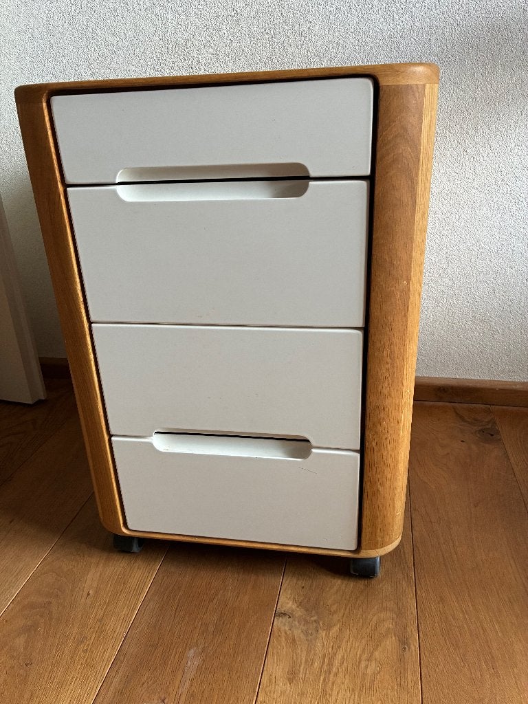 Gazzda ladekastje, Minder dan 50 cm, Eikenhout, Ophalen of Verzenden, Zo goed als nieuw