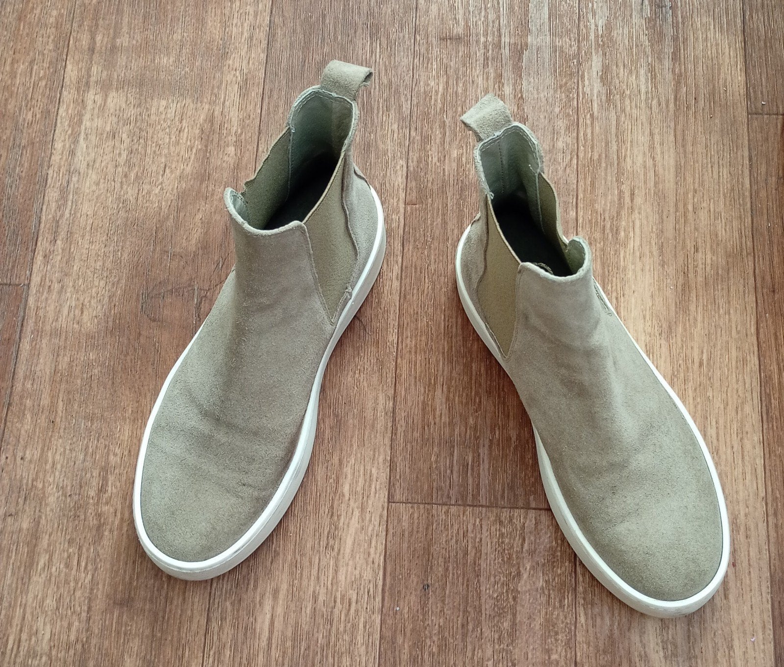 ZUSSS leren chealsea boots, maat 38 , 1x aangehad, Ophalen of Verzenden, Zo goed als nieuw, Zwart