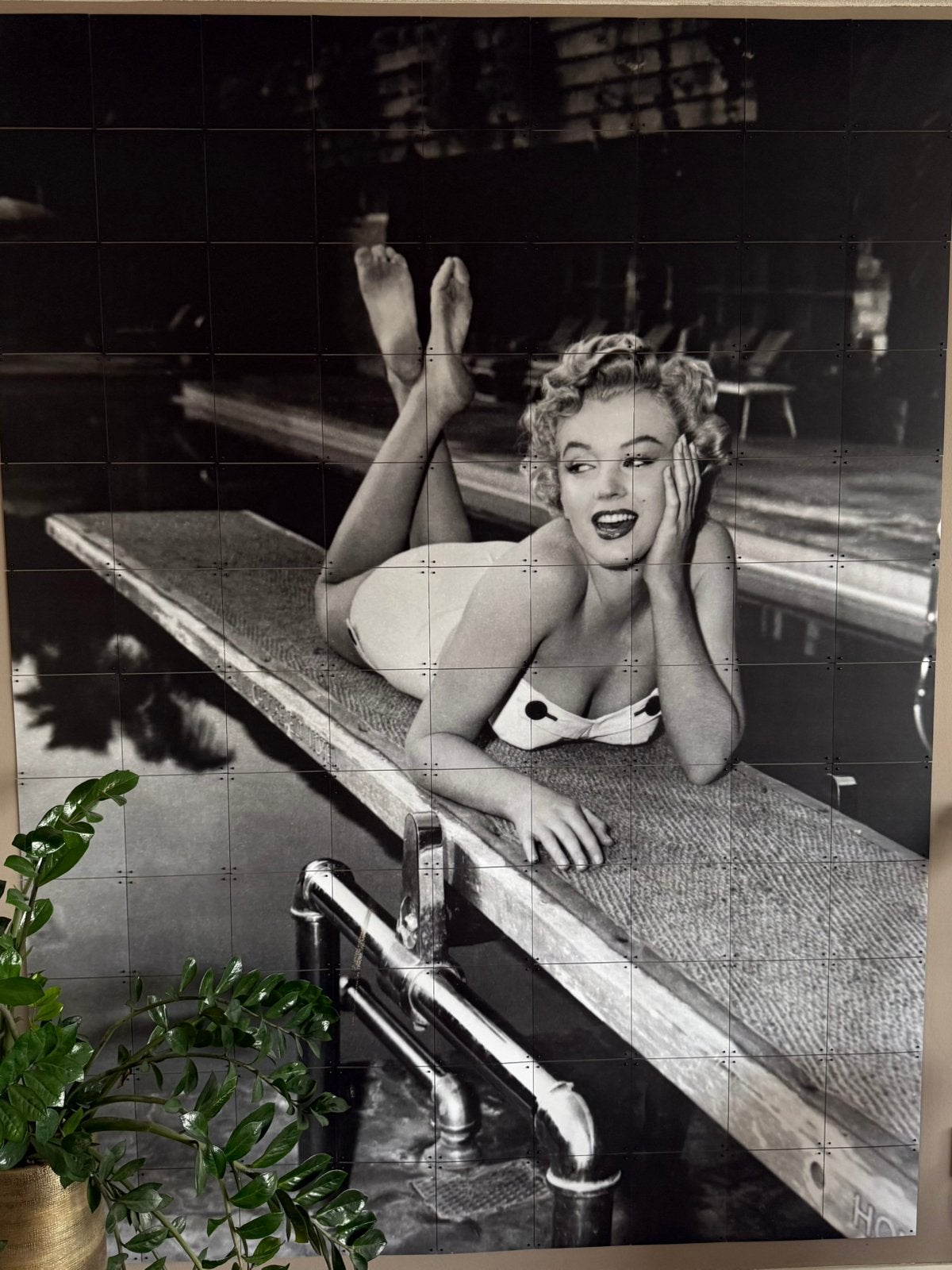 Marilyn Monroe IXXI Wanddecoratie - 240x180cm, Ophalen of Verzenden, Zo goed als nieuw, 125 cm of meer, Foto of Poster
