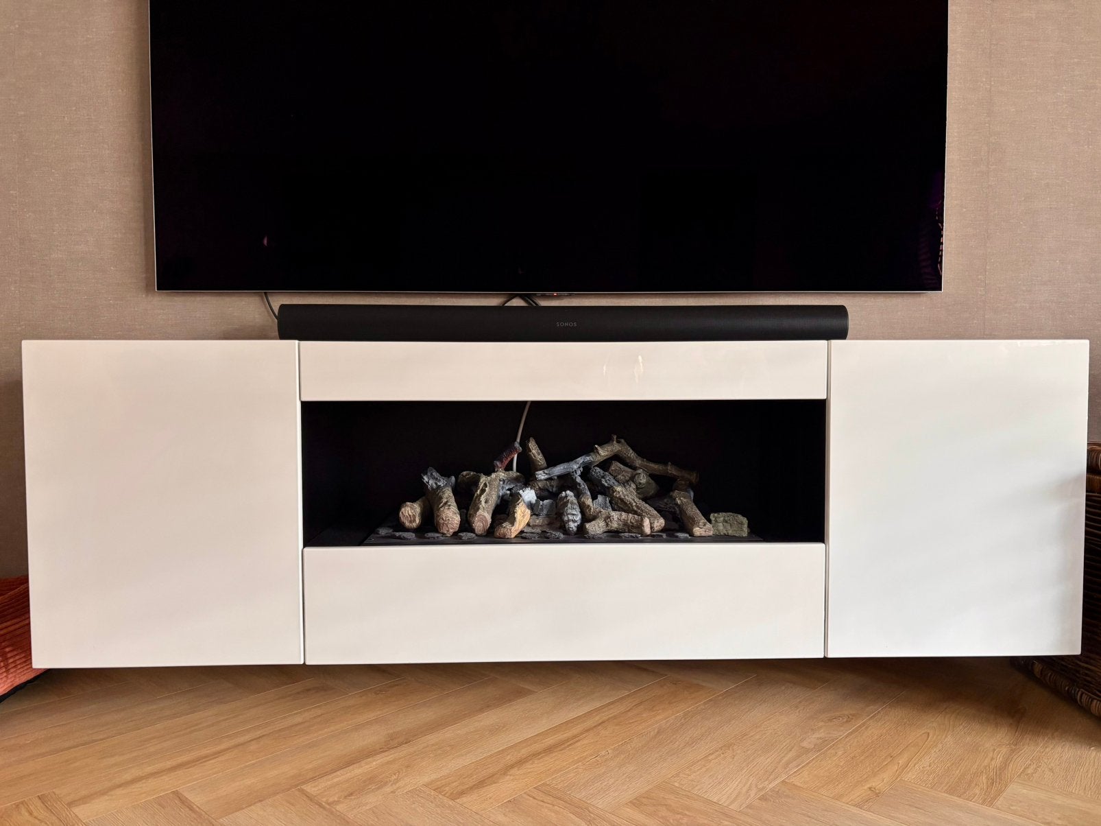 Dimplex Juneau XL waterdamphaard in meubel, Ophalen, Overige materialen, Gebruikt, Eric Kuster