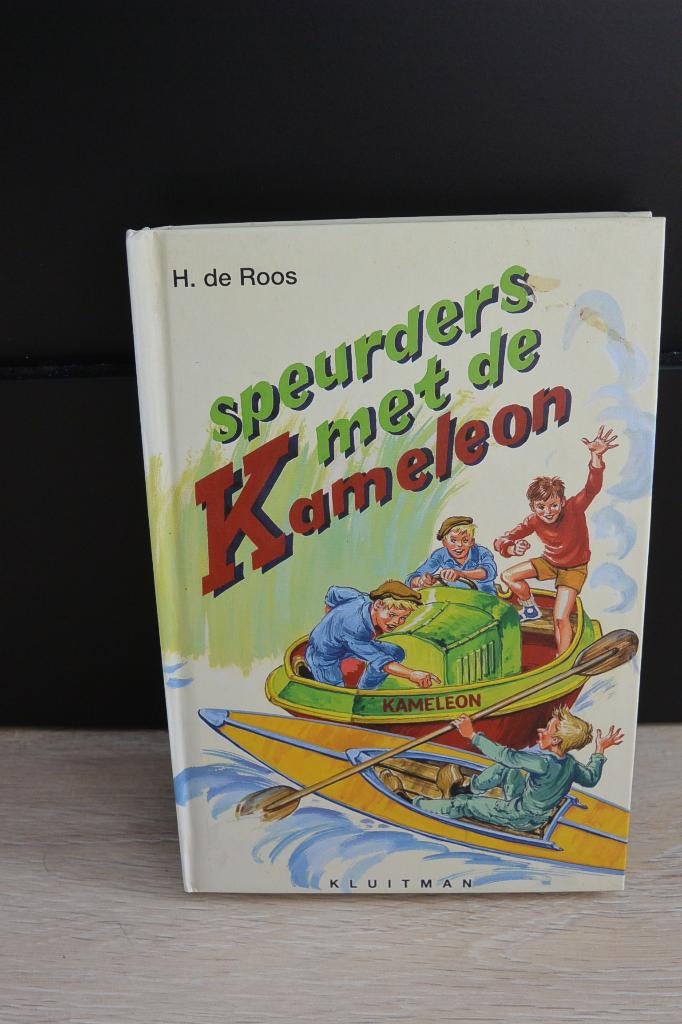 Boek Speurders met de Kameleon - H. de Roos, Ophalen of Verzenden, Gelezen, H. de Roos, Fictie algemeen