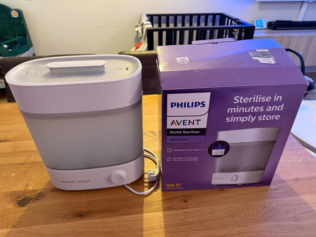 Philips Avent Advanced Flessensterilisator, Ophalen, Gebruikt