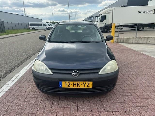 Opel Corsa 1.2-16V Comf.Easytr. (bj 2001, semi-automaat), Auto's, 450 kg, Gebruikt, 31 €/maand, Blauw