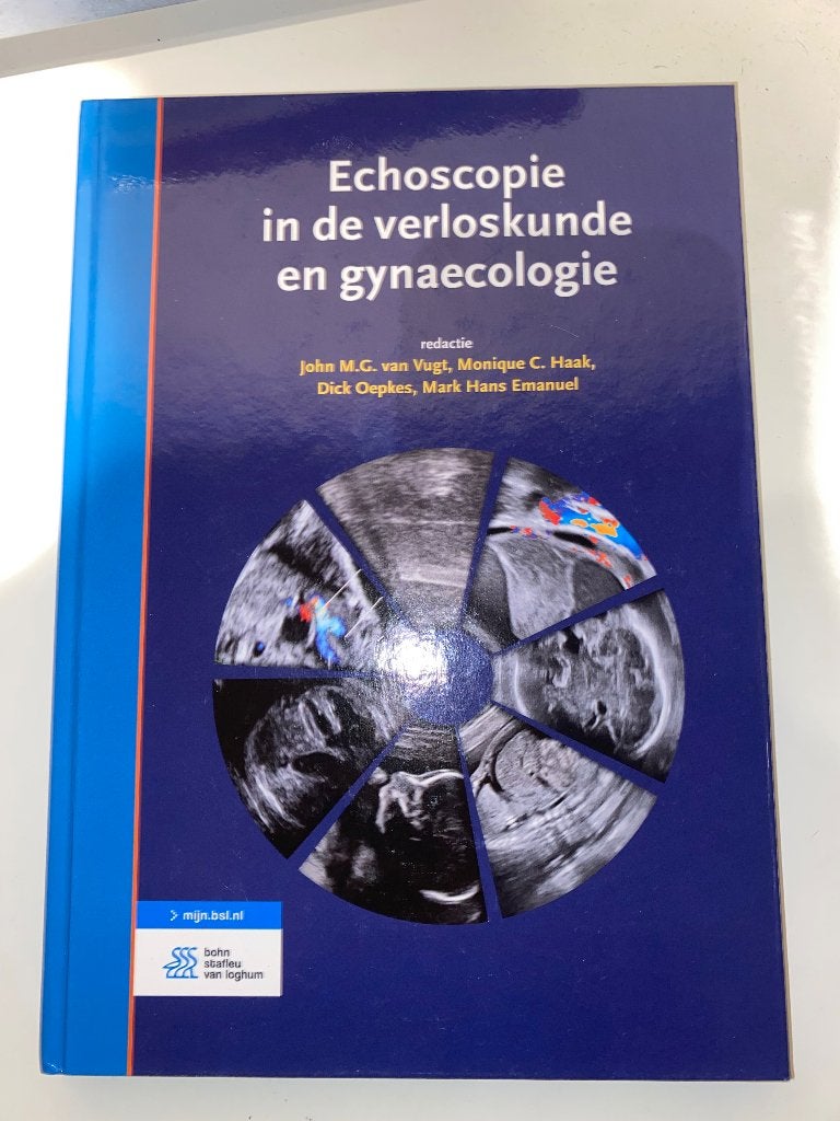 Echoscopie in de verloskunde en gynaecologie, Boeken, Nieuw, Bohn Stafleu van Loghum, Beta, HBO