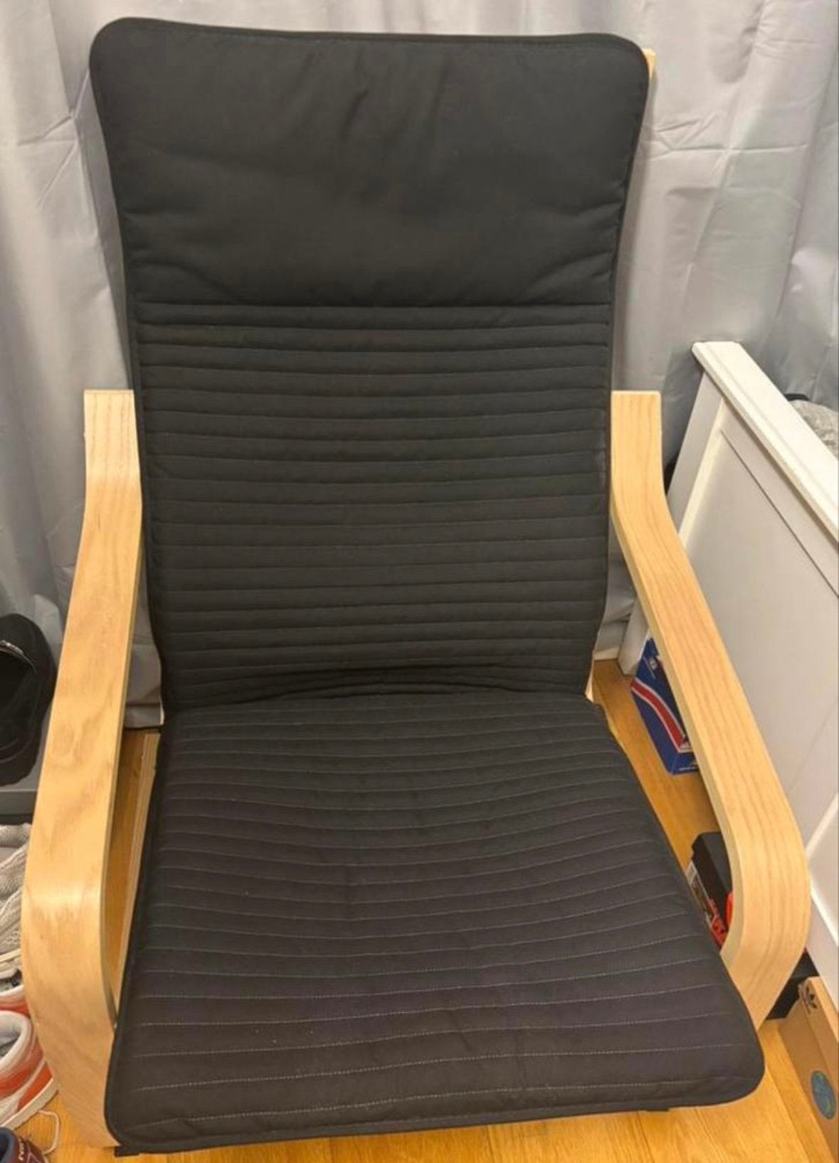 IKEA POÄNG Armchair, Ophalen, Zo goed als nieuw, Minder dan 50 cm