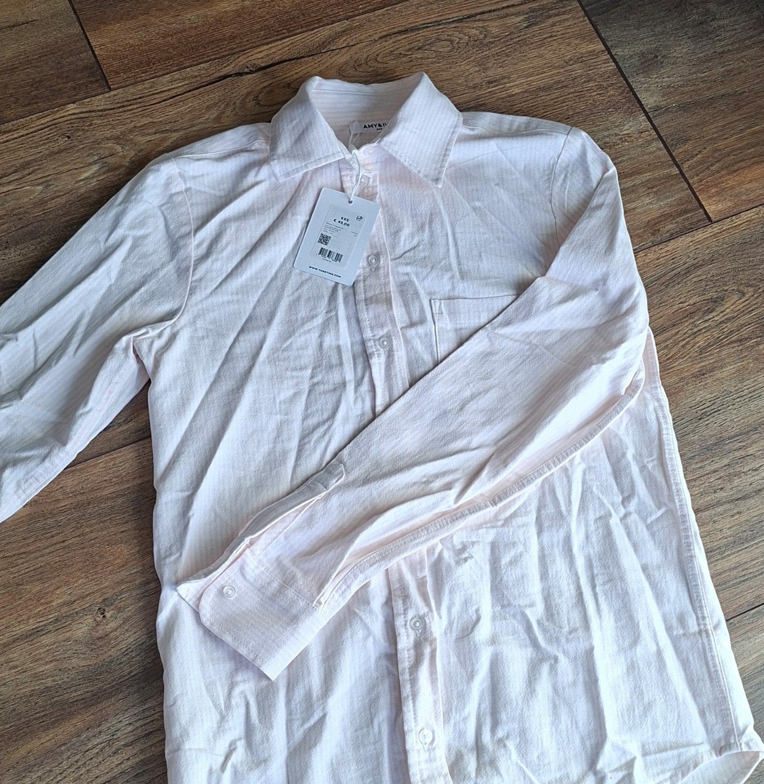 Nieuwe Amy&Ivy blouse 100% katoen - Maat XXS, Amy&Ivy, Ophalen of Verzenden, Nieuw, Maat 34 (XS) of kleiner