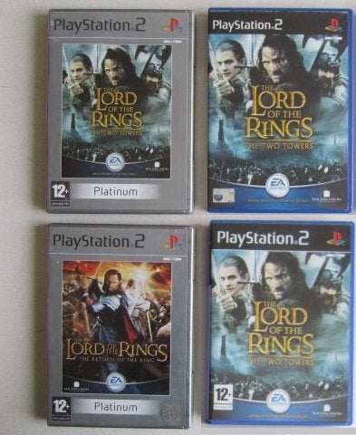 Lord of the Rings PS2 Playstation 2, Avontuur en Actie, 1 speler, Ophalen of Verzenden, Zo goed als nieuw