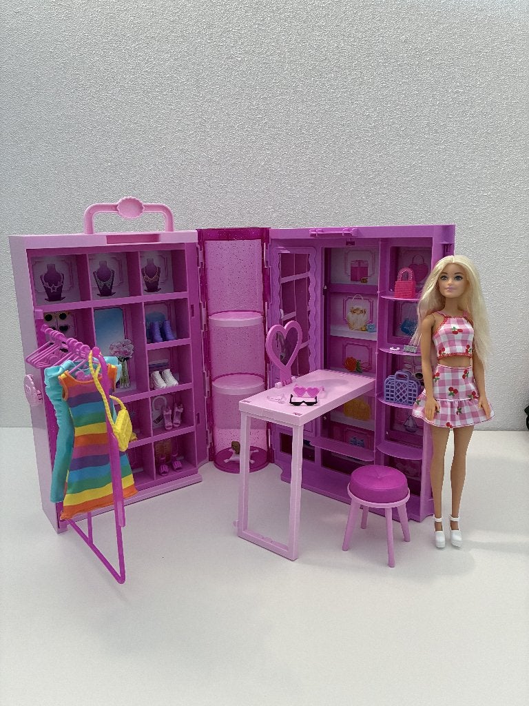 Barbie Droom Kledingkast, Kinderen en Baby's, Ophalen of Verzenden, Zo goed als nieuw, Barbie