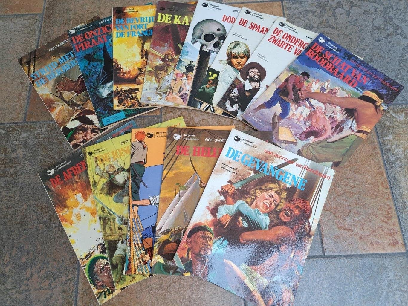 13 x een avontuur van Roodbaard, Meerdere stripboeken, Ophalen, Gelezen