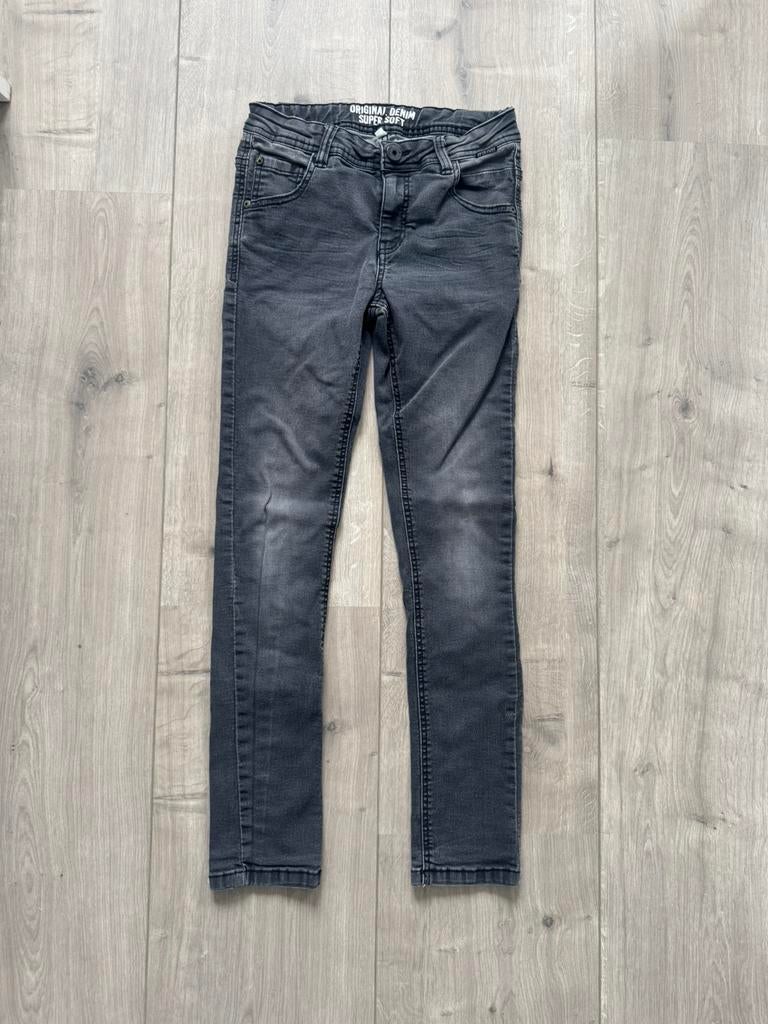 Original Denim jeans slim fit grijs maat 146, Ophalen of Verzenden, Gebruikt, Jongen, Broek