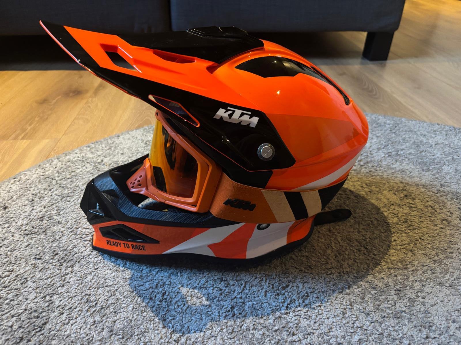 Originele KTM offroad helm, Motoren, Ophalen of Verzenden, Tweedehands, Overige merken