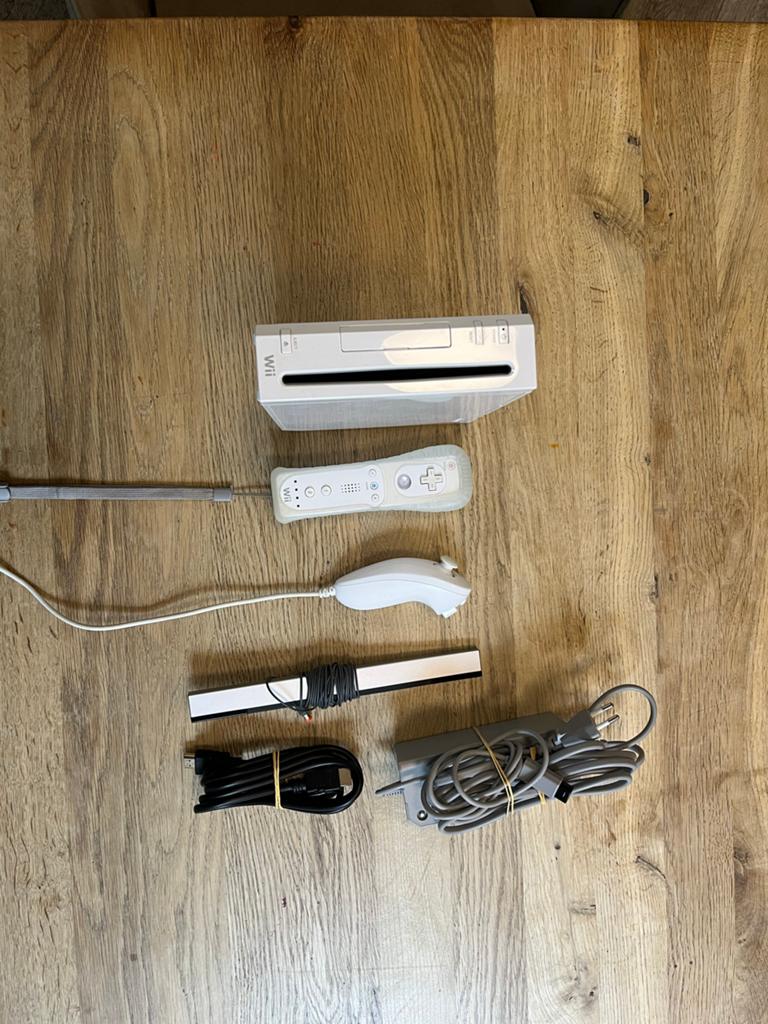 Wii met 1 Controller, Ophalen of Verzenden, Zo goed als nieuw, Met 1 controller