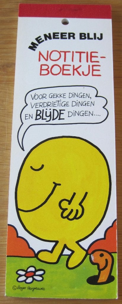 twee nieuwe langwerpige notitieboekjes van Roger Hargreaves, Ophalen of Verzenden, Nieuw, A5