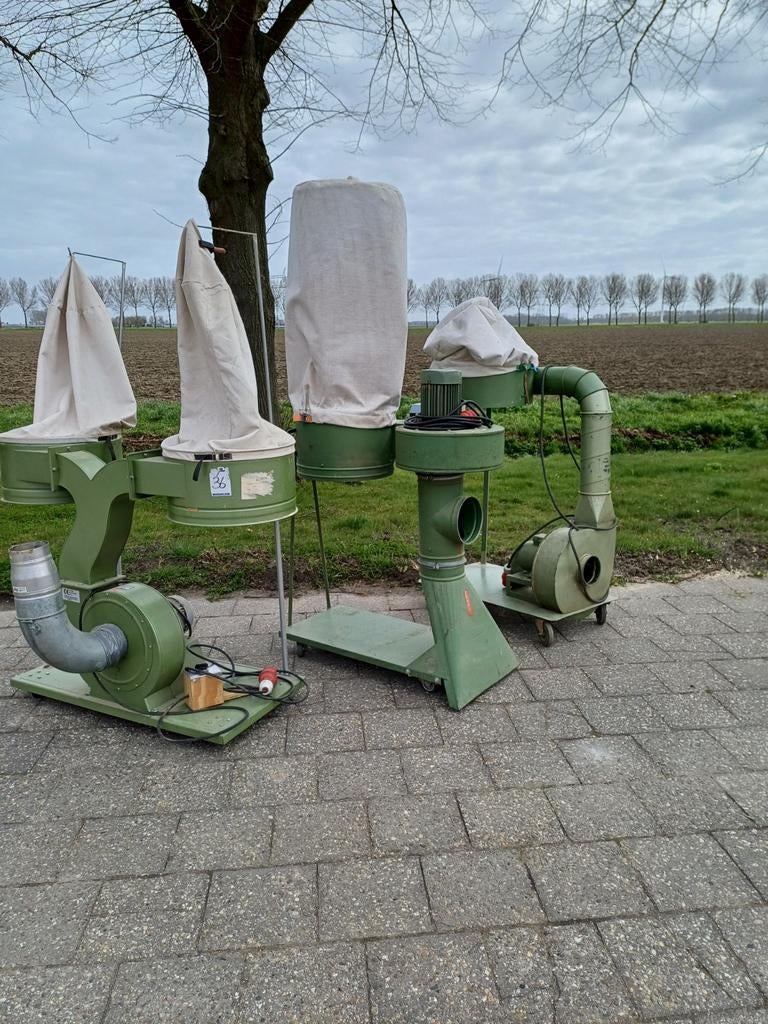 Afzuigers houtbewerking machines, Doe-het-zelf en Verbouw, Ophalen, Gebruikt