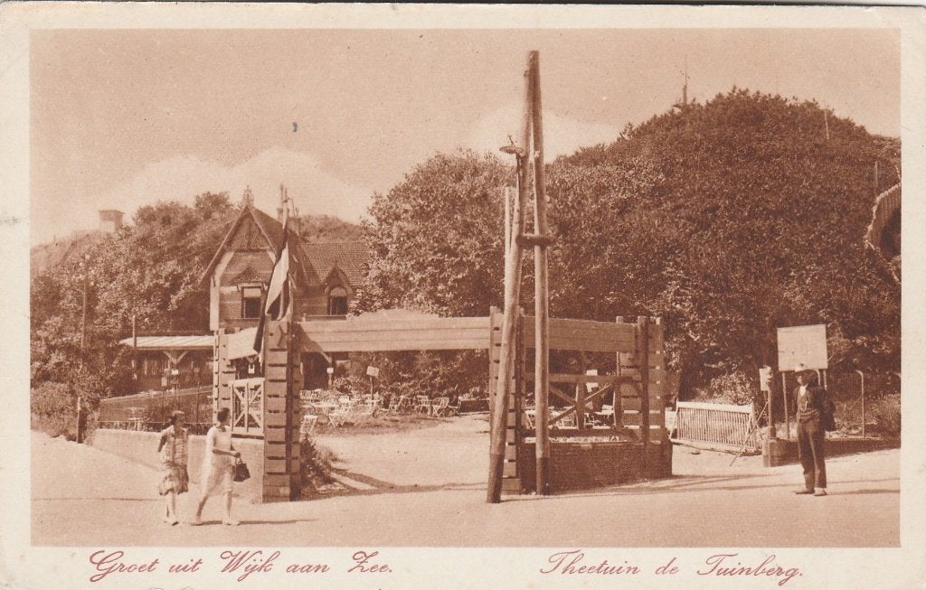 wijk aan zee- theetuin de tuinberg, Ophalen of Verzenden, Noord-Holland