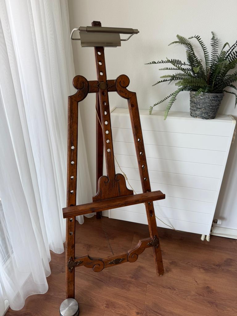 Antieke houten ezel - Schildersezel, Ophalen