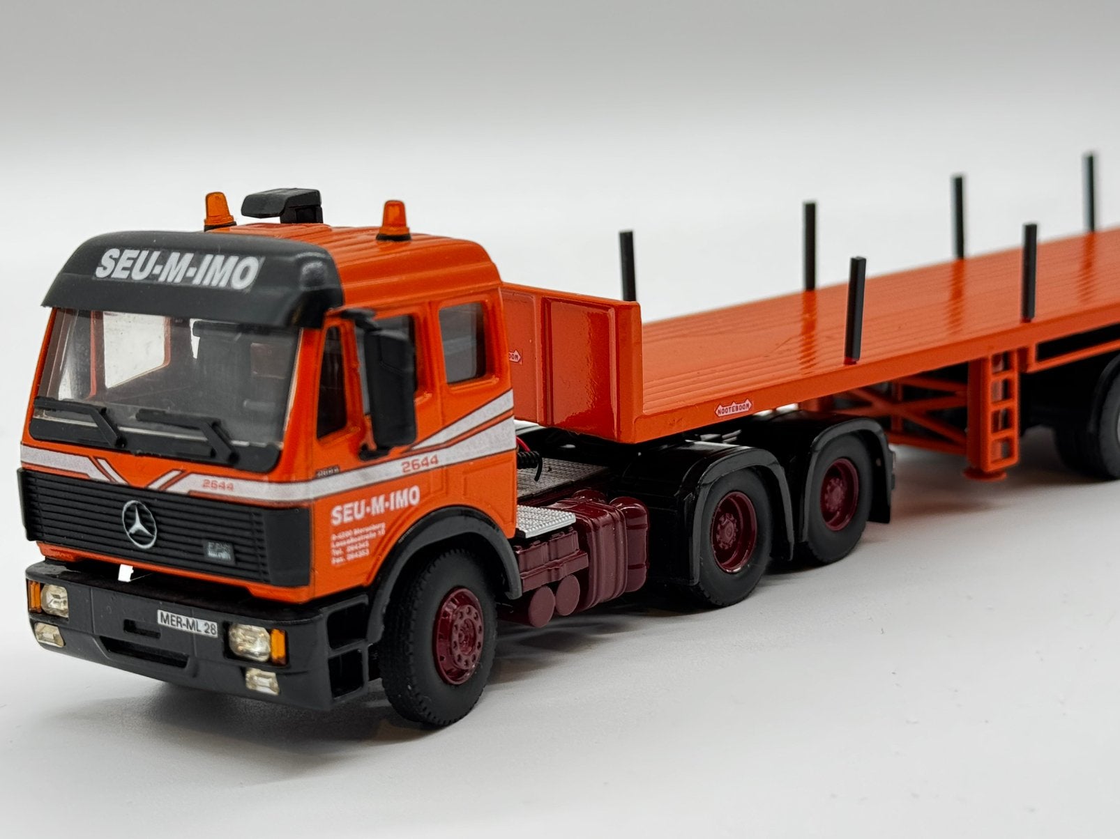ZON MODEL MERCEDES SK SEUMIMO VAN SEUMEREN, Hobby en Vrije tijd, Overige merken, ., Nieuw, Ophalen of Verzenden
