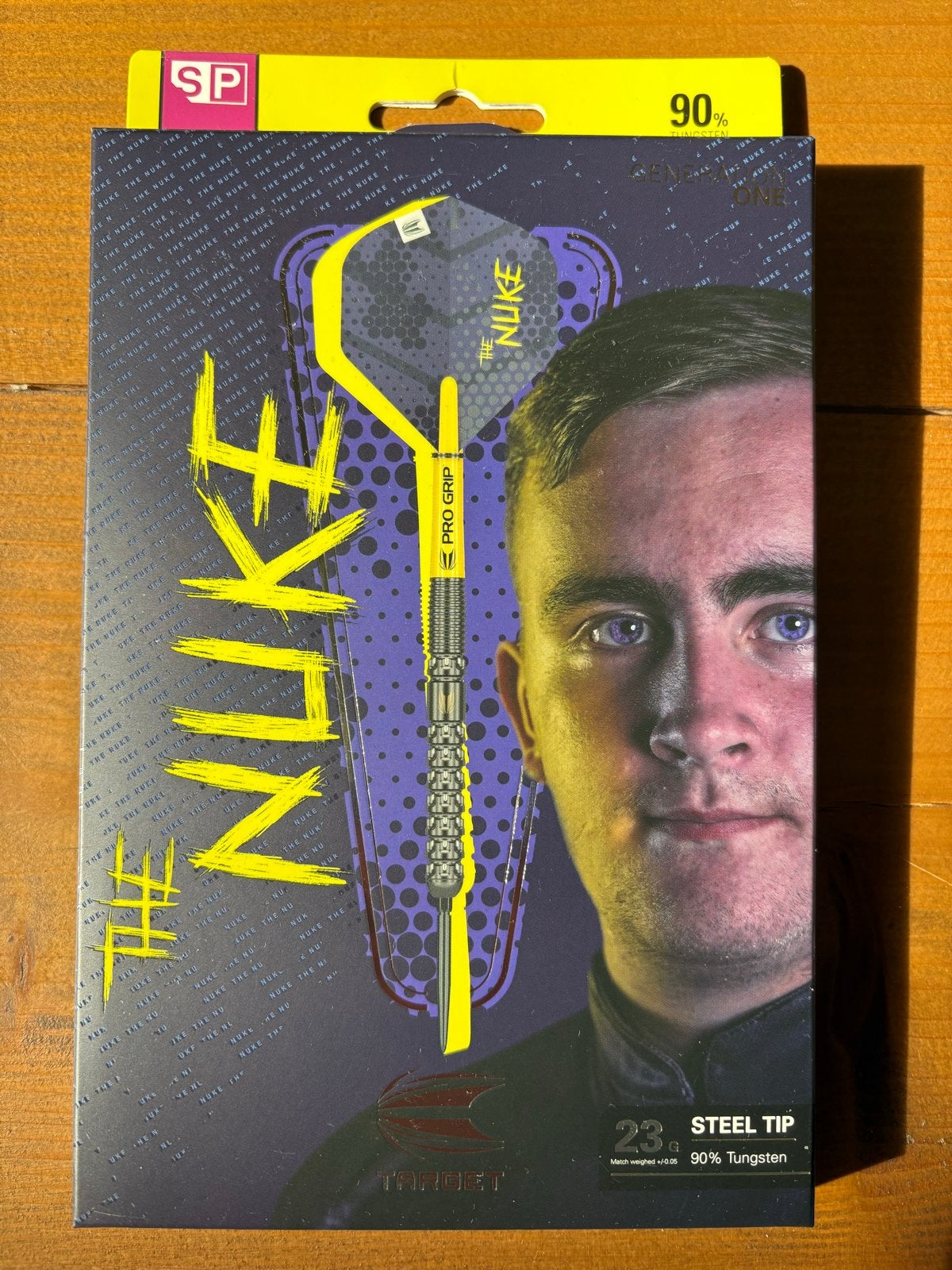 Target Luke The Nuke Littler G1 23G Darts, Ophalen of Verzenden, Zo goed als nieuw, Pijlen