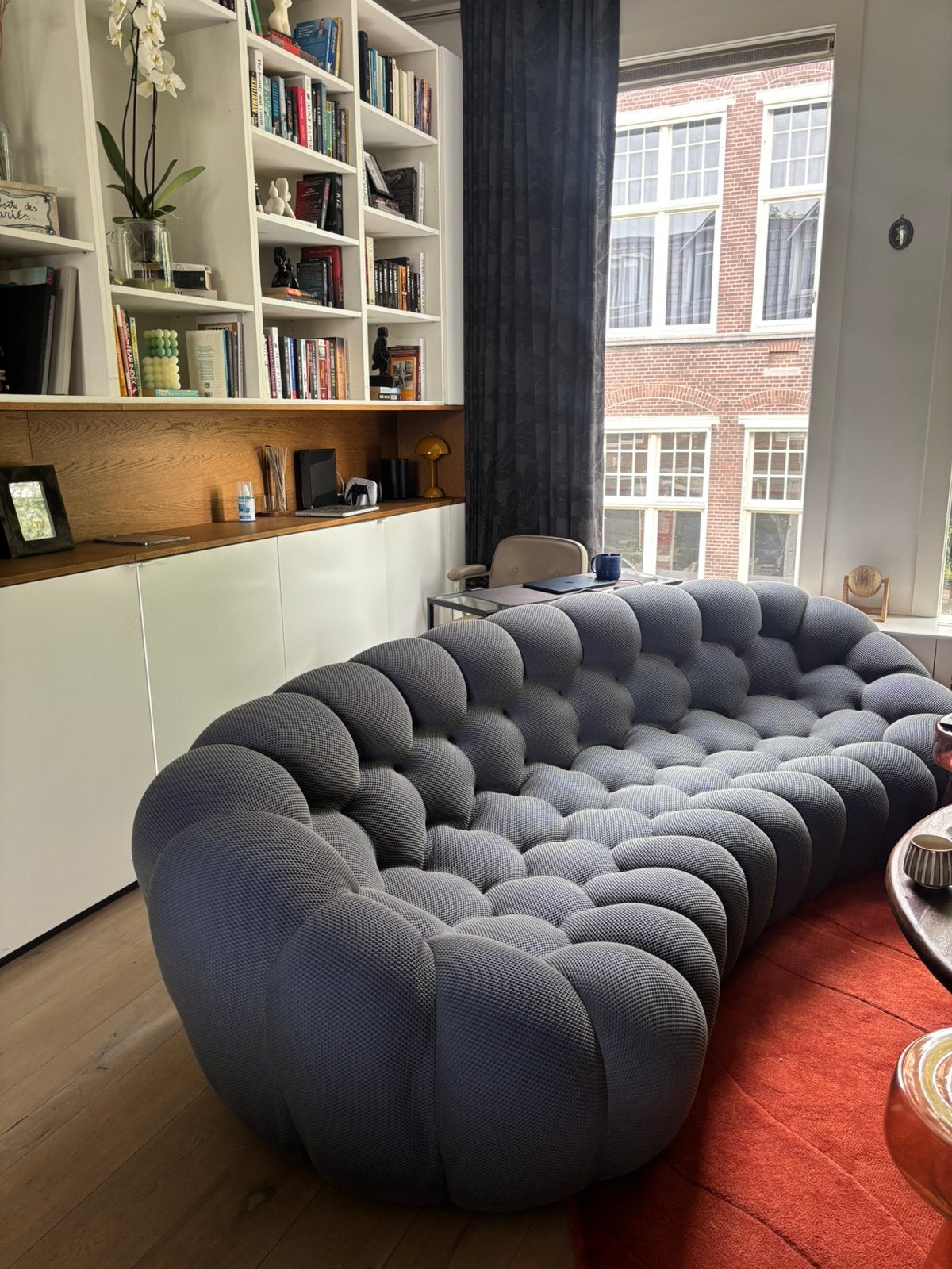 Roche Bobois Bubble Curve 5-zits bank – Sacha Lakic, Ophalen, Zo goed als nieuw