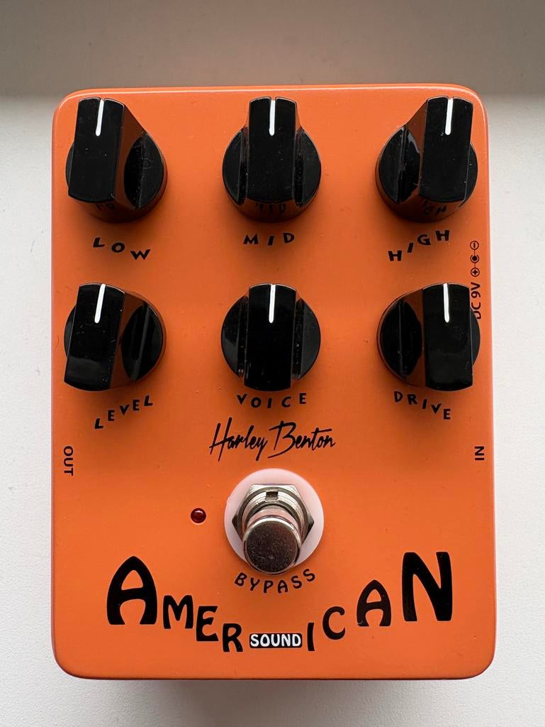 Harley Benton American Sound, Muziek en Instrumenten, Effecten, Ophalen of Verzenden, Zo goed als nieuw, Distortion, Overdrive of Fuzz