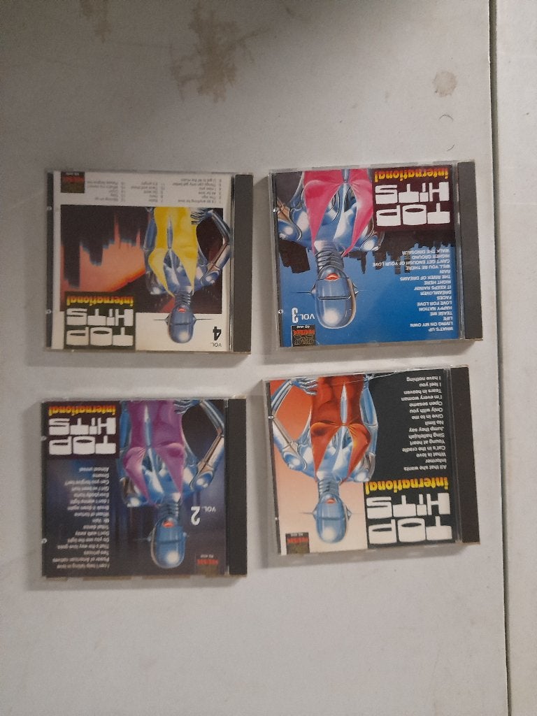 4 cd set top hits, Ophalen of Verzenden, Gebruikt
