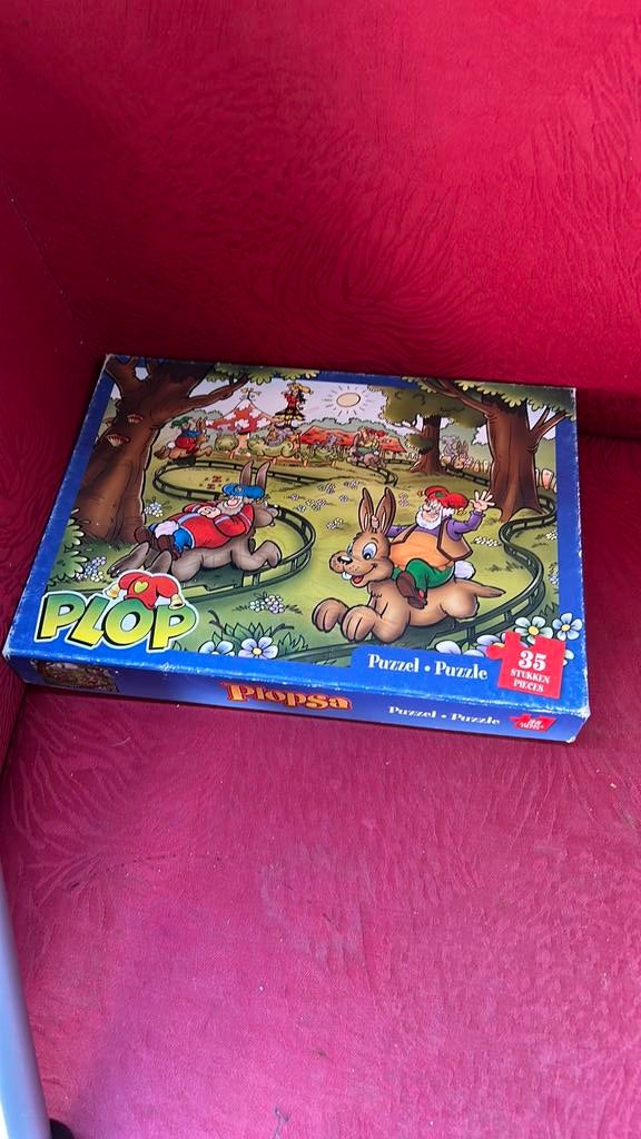 Puzzel plop, Ophalen of Verzenden, 500 t/m 1500 stukjes, Gebruikt