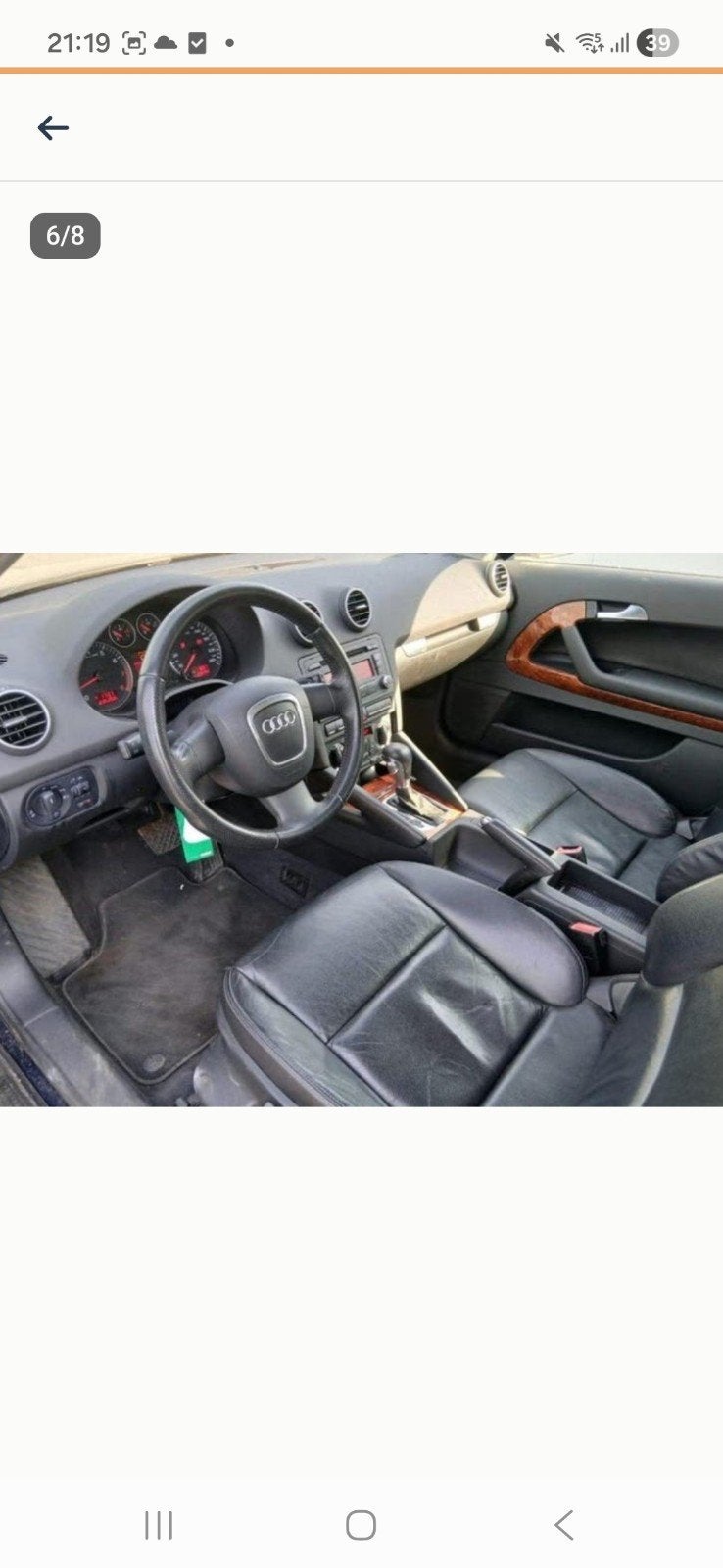 Daschboard mantel met airbaig +stuurairbag Audi A3 8p, Ophalen, Gebruikt, Audi